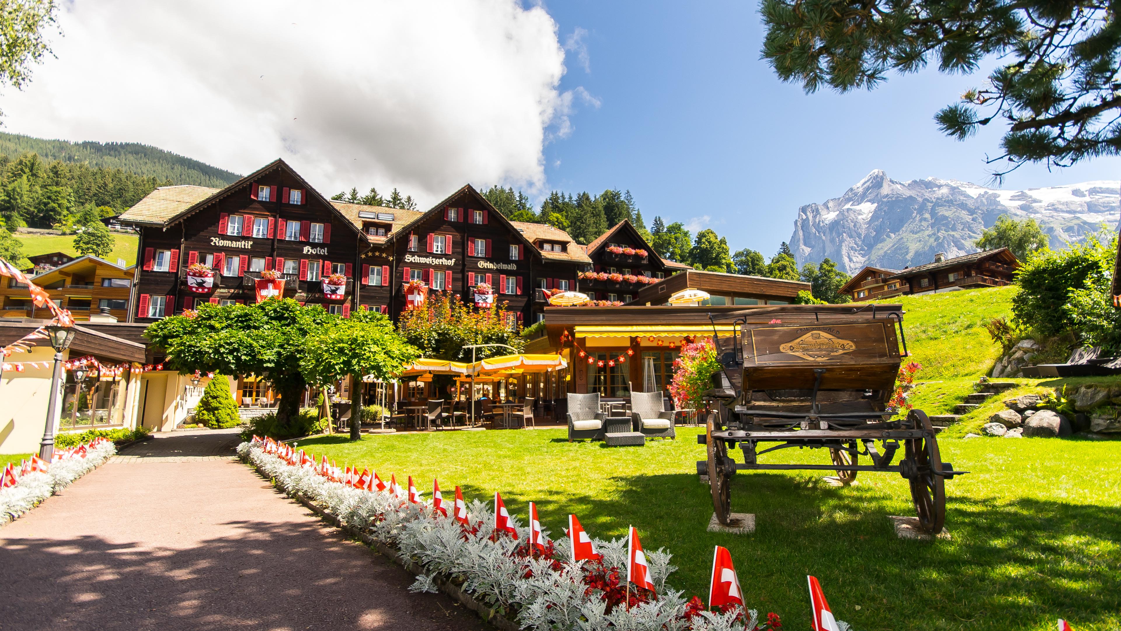 Romantik Hotel Schweizerhof Γκρίντελβαλντ Εξωτερικό φωτογραφία