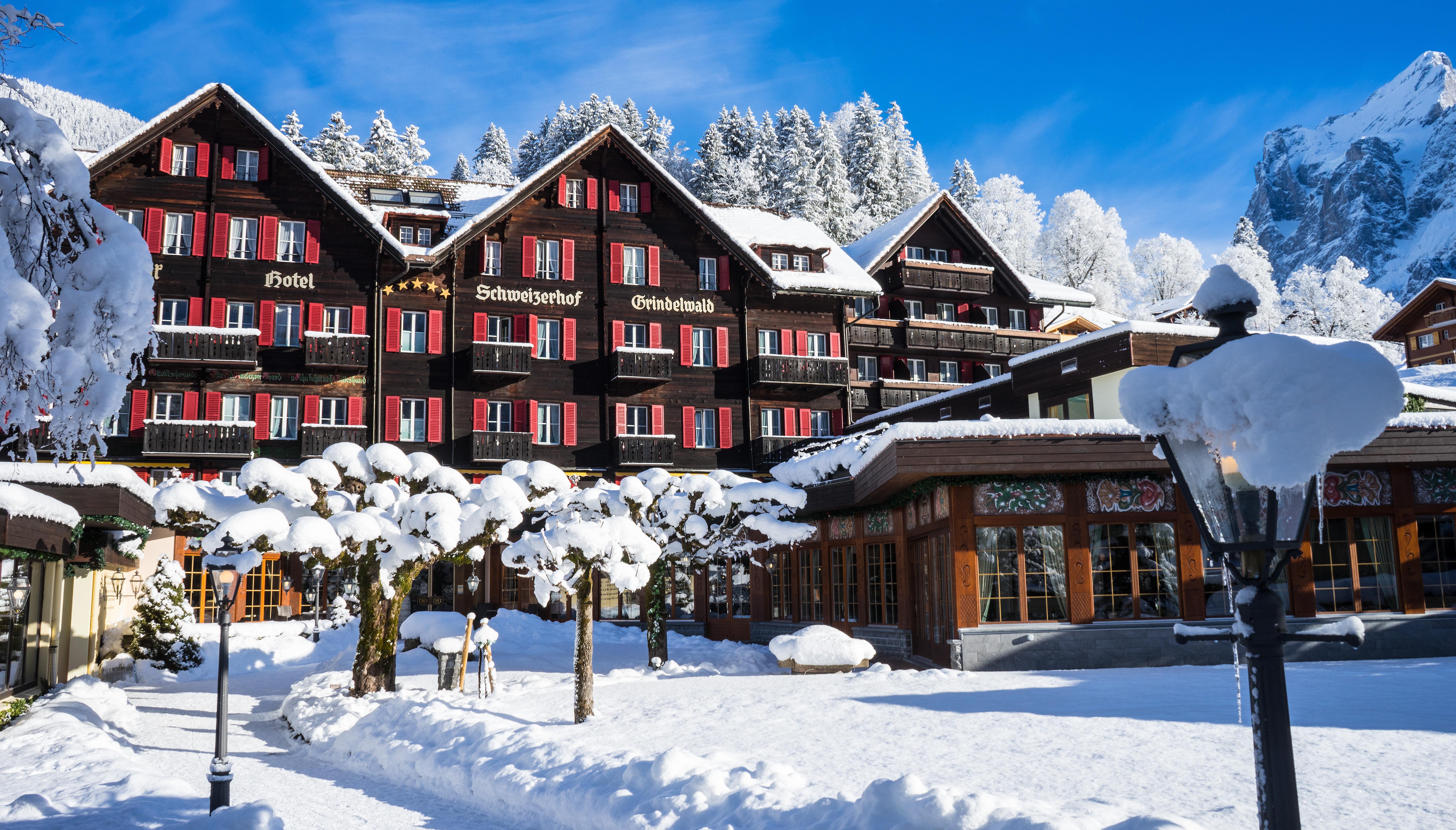 Romantik Hotel Schweizerhof Γκρίντελβαλντ Εξωτερικό φωτογραφία